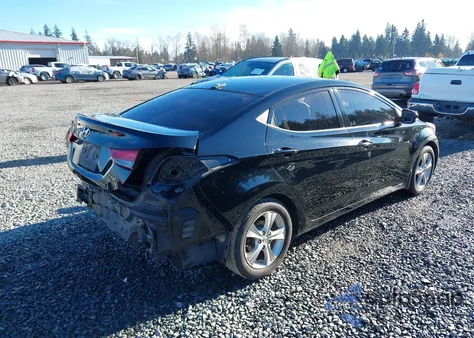 2016 Hyundai Elantra Value Edition из США, поврежденный, VIN 5NPDH4AE9GH679937